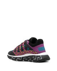 Chaussures de sport multicolores Versace