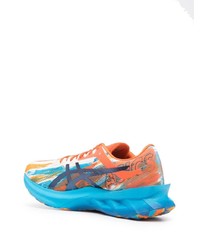 Chaussures de sport multicolores Asics