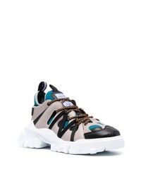 Chaussures de sport multicolores McQ