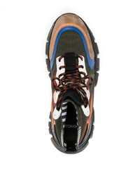 Chaussures de sport multicolores Moncler