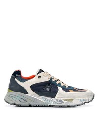 Chaussures de sport multicolores Premiata