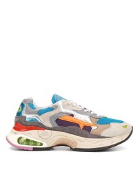 Chaussures de sport multicolores Premiata