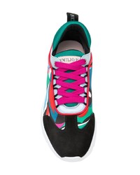 Chaussures de sport multicolores Emilio Pucci