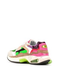 Chaussures de sport multicolores Premiata