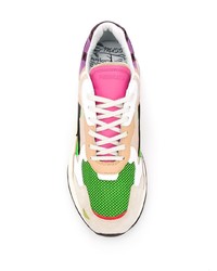 Chaussures de sport multicolores Premiata