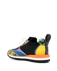 Chaussures de sport multicolores Moschino