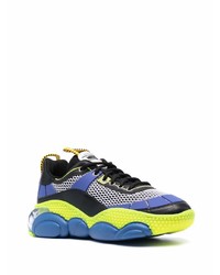 Chaussures de sport multicolores Moschino