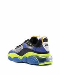 Chaussures de sport multicolores Moschino