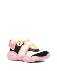 Chaussures de sport multicolores Moschino