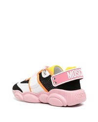 Chaussures de sport multicolores Moschino