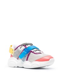 Chaussures de sport multicolores Moschino