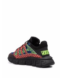 Chaussures de sport multicolores Versace