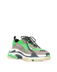 Chaussures de sport multicolores Balenciaga