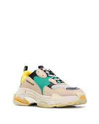 Chaussures de sport multicolores Balenciaga