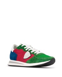 Chaussures de sport multicolores Philippe Model Paris