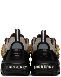 Chaussures de sport multicolores Burberry
