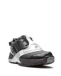 Chaussures de sport noir et argenté Reebok