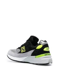 Chaussures de sport noir et argenté New Balance