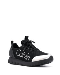 Chaussures de sport noir et argenté Calvin Klein