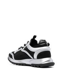 Chaussures de sport noir et argenté Givenchy