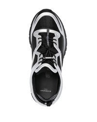 Chaussures de sport noir et argenté Givenchy