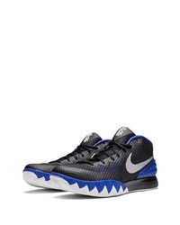 Chaussures de sport noir et bleu Nike