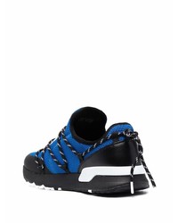 Chaussures de sport noir et bleu VERSACE JEANS COUTURE