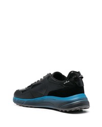 Chaussures de sport noir et bleu Hogan