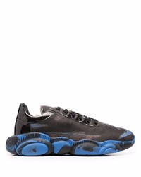 Chaussures de sport noir et bleu Moschino
