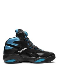 Chaussures de sport noir et bleu Reebok