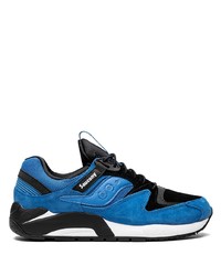 Chaussures de sport noir et bleu Saucony
