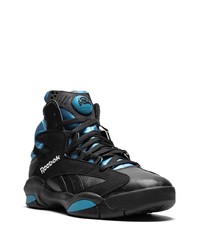 Chaussures de sport noir et bleu Reebok