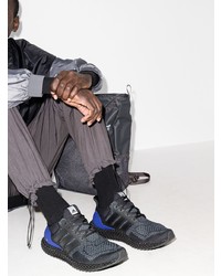 Chaussures de sport noir et bleu adidas