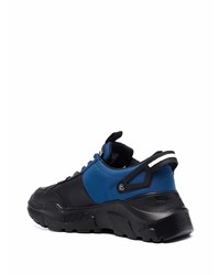 Chaussures de sport noir et bleu VERSACE JEANS COUTURE