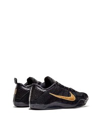 Chaussures de sport noir et doré Nike