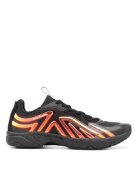 Chaussures de sport noir et orange Acne Studios