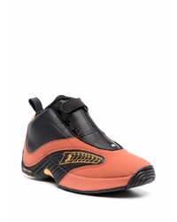 Chaussures de sport noir et orange Reebok