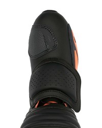 Chaussures de sport noir et orange Diesel