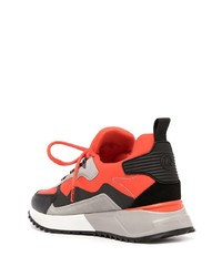 Chaussures de sport noir et orange Michael Kors