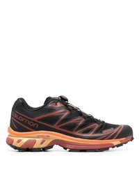 Chaussures de sport noir et orange Salomon S/Lab