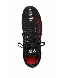 Chaussures de sport noires et blanches Y-3