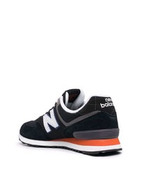 Chaussures de sport noires et blanches New Balance