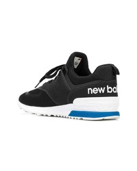 Chaussures de sport noires et blanches New Balance