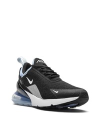 Chaussures de sport noires et blanches Nike