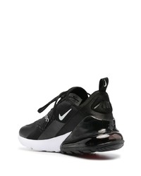 Chaussures de sport noires et blanches Nike