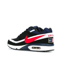 Chaussures de sport noires et blanches Nike