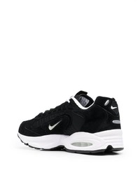 Chaussures de sport noires et blanches Nike