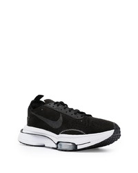 Chaussures de sport noires et blanches Nike