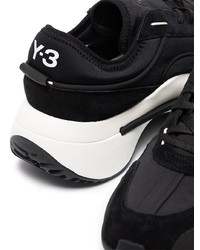 Chaussures de sport noires et blanches Y-3