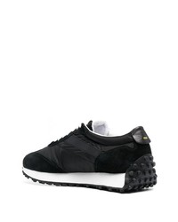 Chaussures de sport noires et blanches Doucal's